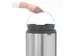 Touch bin New 30 Liter Prullenbak Mat Staal