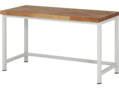 werkbank,HxBxD 840-1040x1500x700mm,beukblad,geolied,draagverm. 1250kg