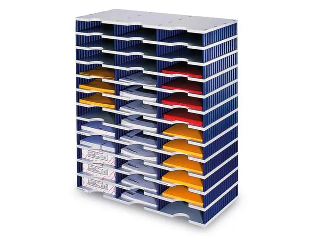 sorteerstation,36xDIN C4,v. kastinbouw,HxBxD 853x723x331mm,Polystyreen