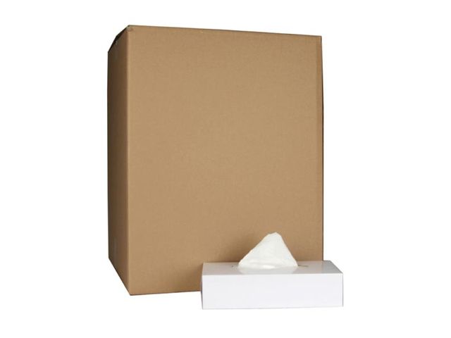 Tissues voor gezicht, 2-laags, 100 tissues, 36 doosjes | Vouwhanddoeken.nl