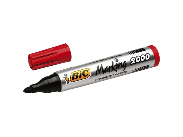Viltstift Bic 2000 ecolutions rond large rood