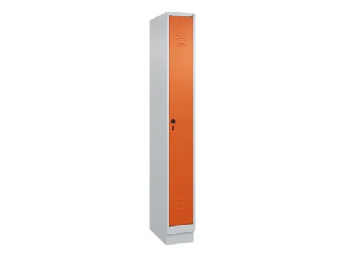 locker,HxBxD 1950x250x500mm,1vak,vak B 250mm,draaigrendel,sokkel