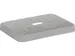Couvercle Sigma Home 5 L tissu gris clair