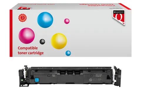 Tonercartridge Quantore alternatief tbv HP W2201X cyaan