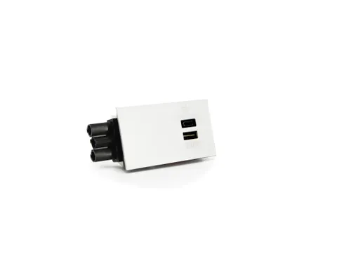 Lader USB type A+C 30W - 100 Wit voor Bento desktop locker