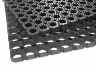 Schoonloopmat Rubber 100x150 Cm Gewicht 9kg/m² Shore Hardheid 55 - 5