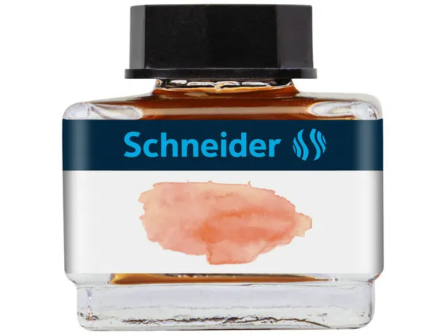 Inktpotje Schneider 15ml pastel Abrikoos