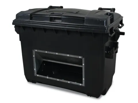 strooigoedbak,660l,HxBxD 1000x1360x765mm,HDPE,antraciet