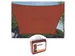 Zonnezeil Vierkant 3.6x3.6m Terracotta