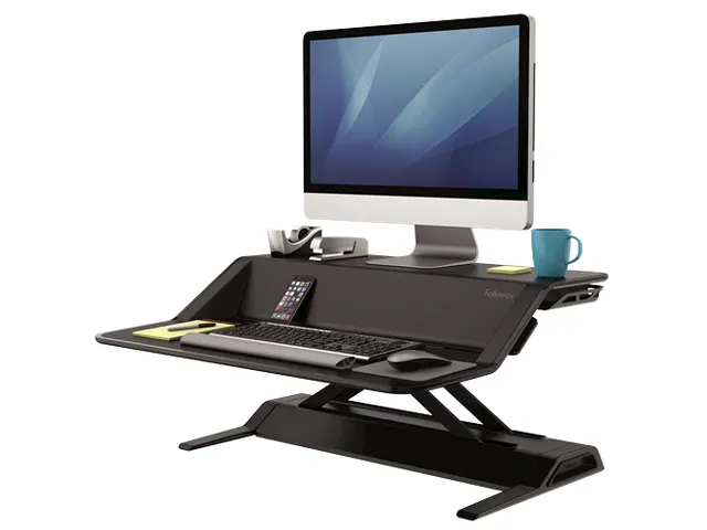 Plate-forme Assis-debout Fellowes Lotus Noir