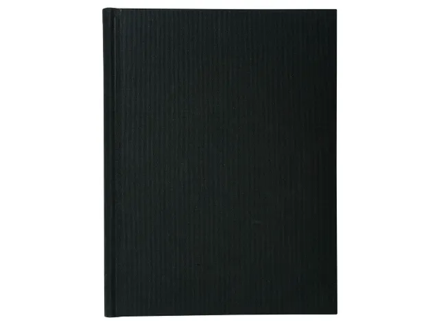 Registre 29,7x21cm ligné folioté 200 pages - Noir