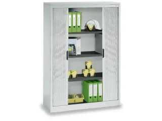 Roldeurkast Hxbxd 1660X1000X420Mm 3Legborden Ral7035 - 1