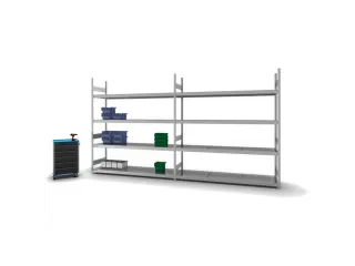 breedvakstelling,grondveld,HxBxD 2500x2320x635mm,vakl. 350kg - 3