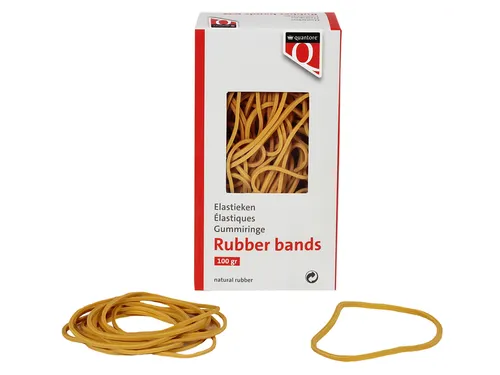 Elastiek Quantore 24 150x1,5x1mm 100gram