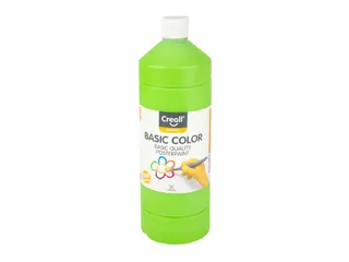 Plakkaatverf Creall basic lichtgroen 1000ml - 1