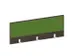 cache de banque d'accueil,NV brun caryer,BN4011-rouge