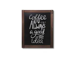 Natura Krijtbord Classic Wand Donkerbruin 50x60cm
