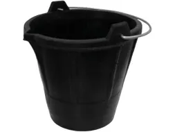 Taliaplast - Bouwemmer Met Tuit - 12 L - Rubber
