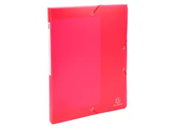 Klasseerdoos Chromal ine PP rug25mm rood