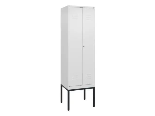 locker voor scheiding van kleding,HxBxD 2120x600x500mm,2vak
