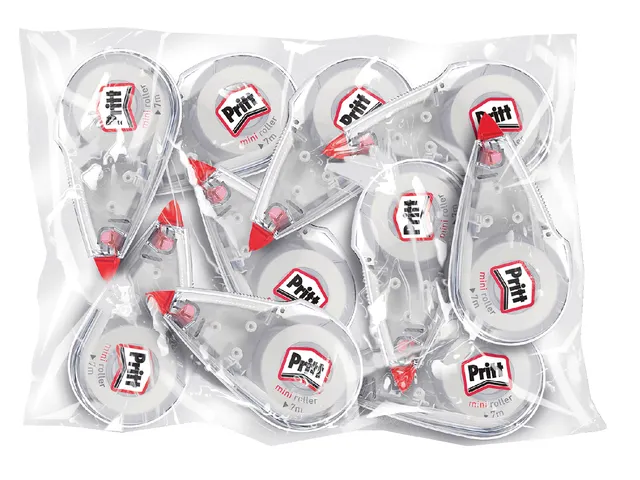 Correctieroller Pritt Mini Roller 4.2mmx7m Valuepack 7+3 gratis