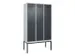 locker voor scheiding van kleding,HxBxD 2120x1200x500mm,3vak
