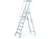 Platformladder Aluminium Bordes H X B X D 1840X 400X 400Mm 7Treden