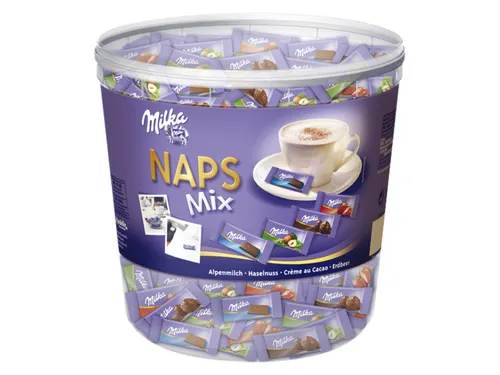 Chocolade Milka Naps mix