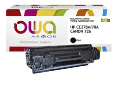 Tonercartridge OWA alternatief tbv HP CE278A zwart