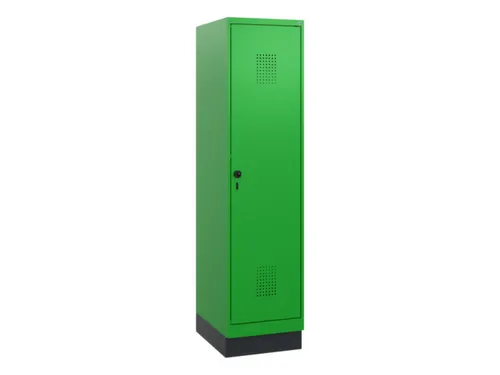 schoollocker,HxBxD 1630x400x500mm,1vak,vak B 400mm,draaigrendel,sokkel
