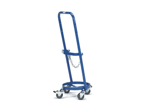 Flessenkar,draagverm. 80kg,laadvl. Ø 310mm,1x11l fles,platform open