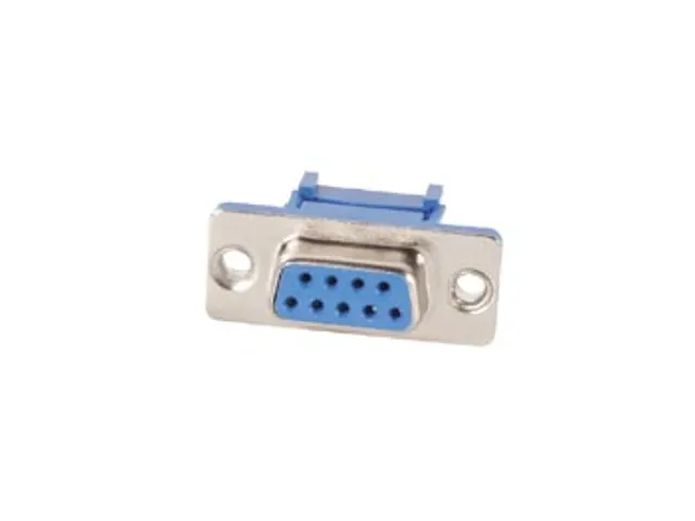 Vrouwelijke 9P Sub-D Connector Voor Platte Kabel