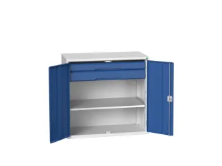 universele kast,HxBxD 1000x1050x550mm,1xStalen bodem,2lade(n) - 1