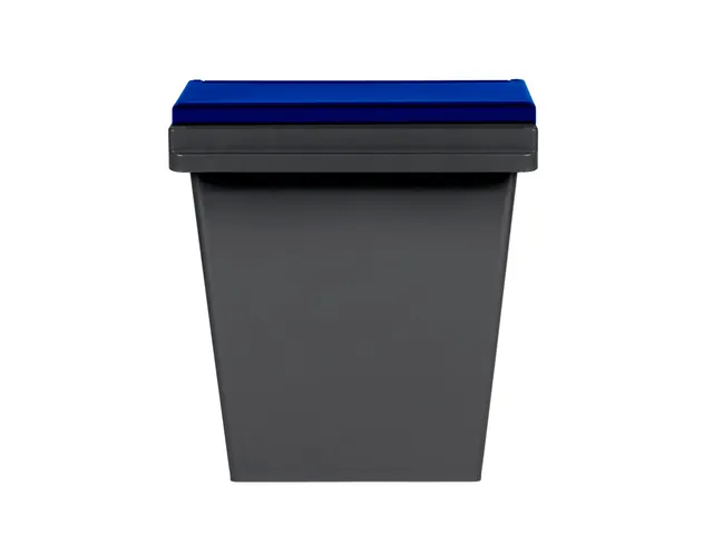 Easytech Afvalscheidingsbak 40 Liter Grijs Blauw