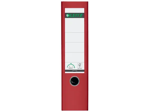 Leitz 1010 Ordner A4 80mm PP Rood 180° Mechaniek 600 Vel