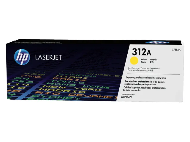 Tonercartridge HP CF382A 312A geel