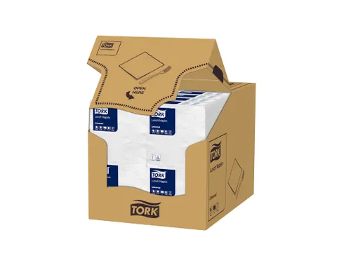 Tork 509335 Lunchservet wit 1-Laags Wit