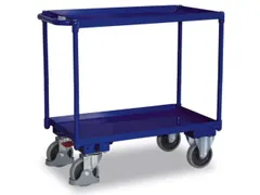 Tafelwagen 400kg Laadvlak 1000x700mm 2 Etages Staalplaat