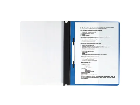 Snelhechtmappen Prem ium PVC A4 geass.