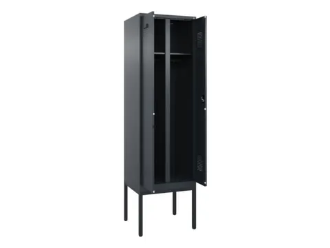 locker voor scheiding van kleding,HxBxD 2120x600x500mm,2vak