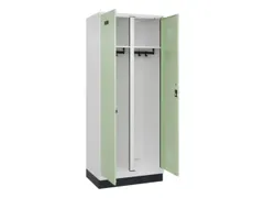 locker voor scheiding van kleding,HxBxD 1950x800x500mm,2vak