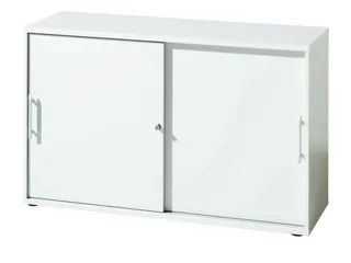 Schuifdeurkast 1100x1200x400mm Kastromp/Front Lichtgrijs/Lichtgrijs - 2