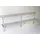 klapbank LxD 2000x380mm aluminium lijsten frame staal RAL7035