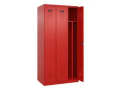 locker voor scheiding van kleding,HxBxD 1850x900x500mm,3vak
