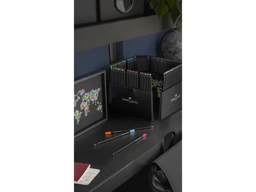 Kleurpotlood Faber-Castell Black Edition 100 stuks in karton etui