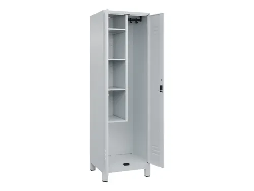 schoonmaakkast HxBxD 1950x600x500mm links 4vakken