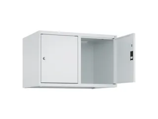 opzetkast,v. locker,2vak.,vak B 400mm,HxBxD 500x800x500mm,vleugeldeur - 2