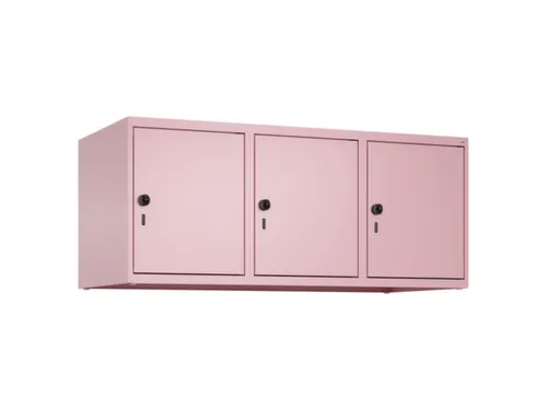 opzetkast,v. locker,3vak.,vak B 400mm,HxBxD 500x1200x500mm