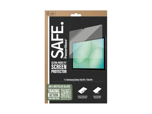 PanzerGlass SAFE. by Screen Protector Samsung Galaxy Tab A11+ | Tab