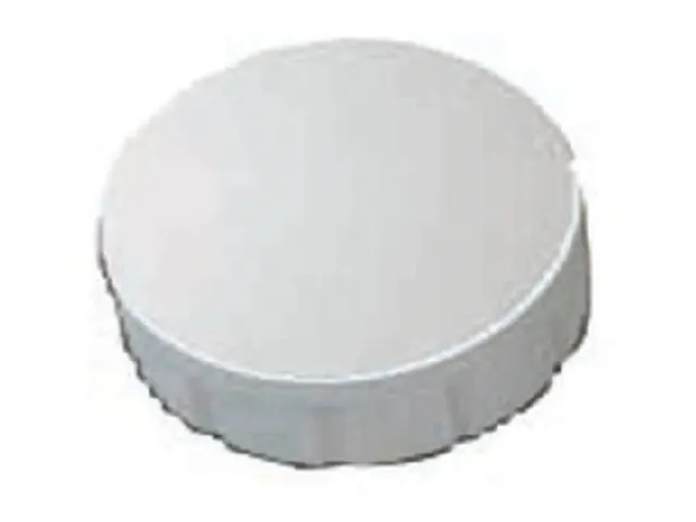 Magneet MAUL Solid 15mm 150gr wit 10 stuks